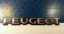 Monogramme Peugeot autocollant (aluminium chromé) Peugeot 604 M1980-> 305 M1980-