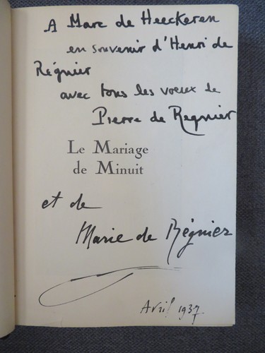 Regnier mariage de - regnier,