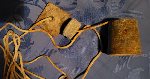 Ancien fil plomb - a, 4,5cm