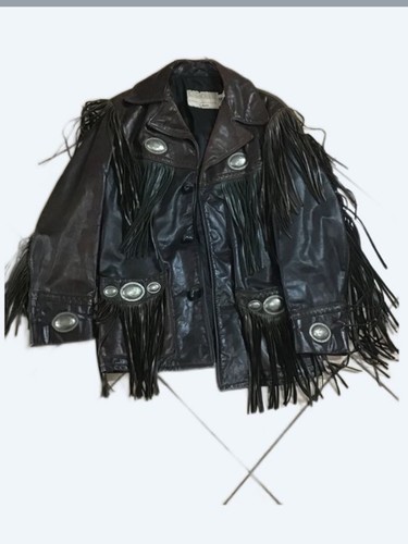 Blouson veste cuir - blouson, marron