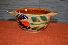 Beau bol ancien à oreilles en