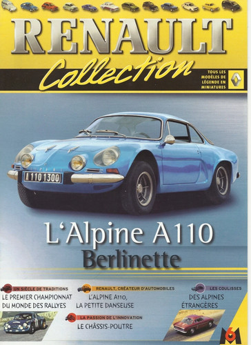 Fascicule renault collection - renault,