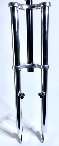 Fourche double bras - "double, chrome