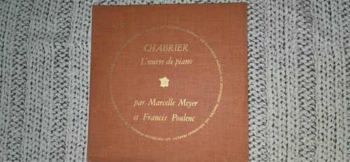 Vinyle chabrier marcelle - vinyle,