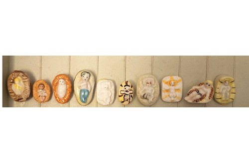 Fèves lot jésus - de, 10