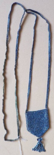 Ancien collier perlé avec - ancien, en