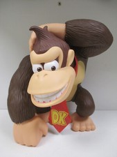 RARE DONKEY KONG DK Figurine Action 12" NINTENDO 2008 POPCO Ltd VINTAGE