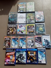 Lot de 20 jeux video-PSP-PS3-PS4-PS2-PC
