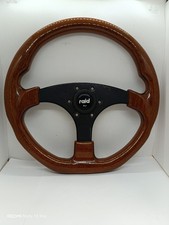 Ancien volant en bois, Raid, Italy, 350 mm