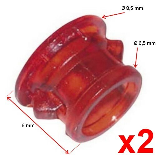 75x0053 cabochon rouge - cabochon,