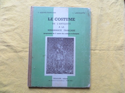 Costume antiquité à - de, l'antiquité