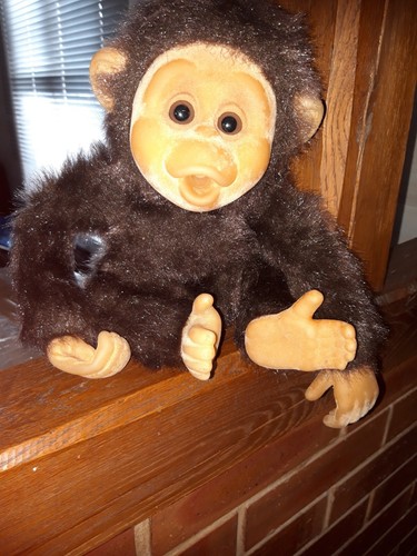 Peluche doudou singe - sh,