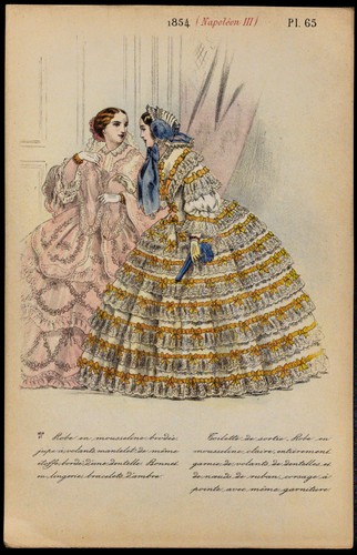 1900ca mode des années 1854 - des,