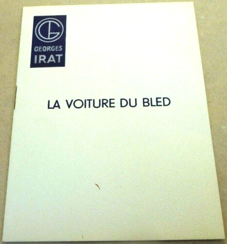 1952 georges irat - georges, la