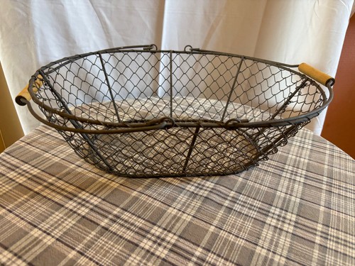 Panier rustique fil fer - fil,