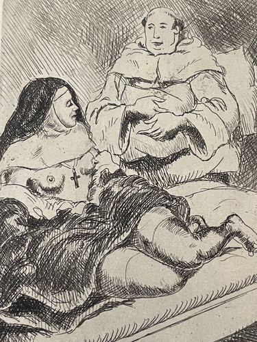 Gravure originale signée