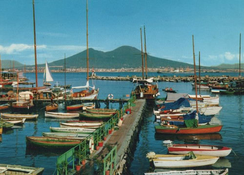 Ancienne carte postale naples - carte,