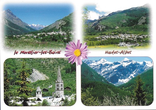 Carte postale serre chevalier - carte,