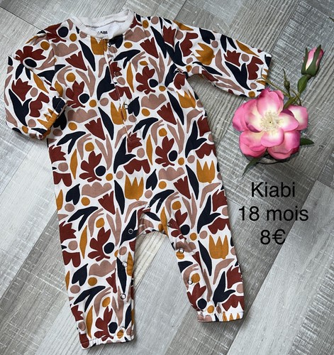 Kiabi combinaison fleurie - kiabi,