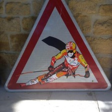 PANNEAU ROUTIER VIRAGE