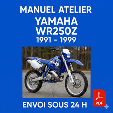 Manuel Atelier Yamaha WR250Z