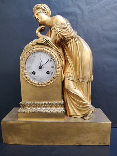 Pendule orientaliste bronze - orientaliste,