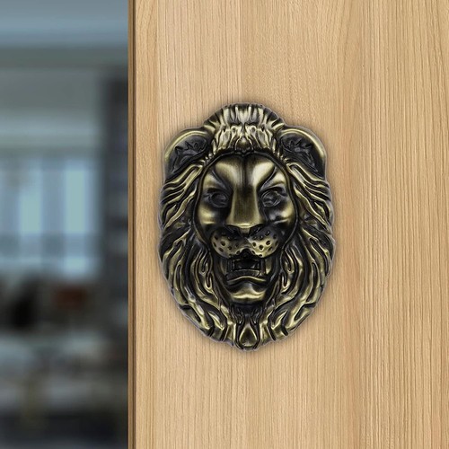 Poignée porte style - de, lion
