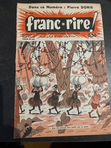 Franc rire numéro 109 journal - rire,