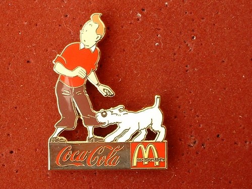 Pin tintin milou mc - pin's, et