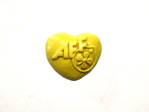 Fève aff 2002 coeur - fève,