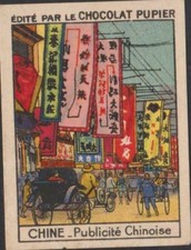 CHROMO PUBLICITAIRE CHOCOLAT