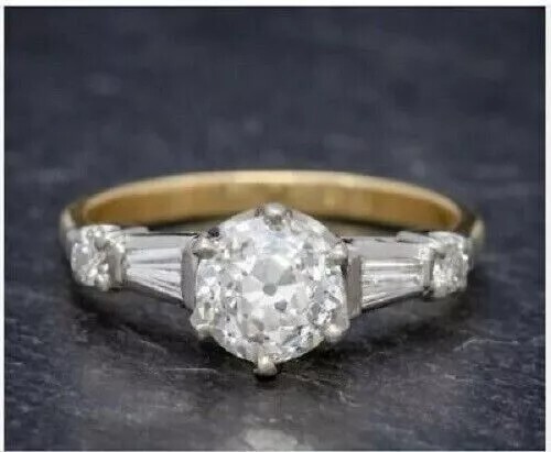 Bague fiançailles ancienne - bague,
