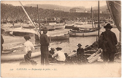 Cannes préparatifs de - -,