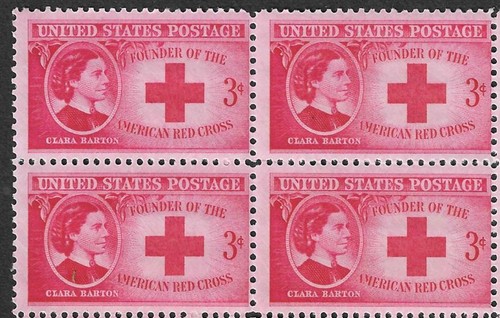 Stamps clara barton 77 - t&g,