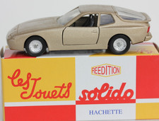 SOLIDO - HACHETTE - PORSCHE 944 - 1984 - 1/43 - 9 cm - 105 g