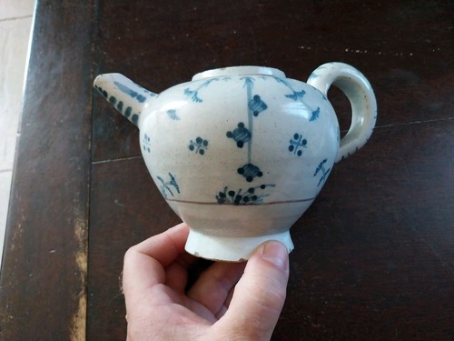 Theiere faience ancienne - theiere,