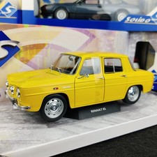 VOITURE SOLIDO RENAULT 8 S JAUNE 1968 1:18 EN BOITE S1803609