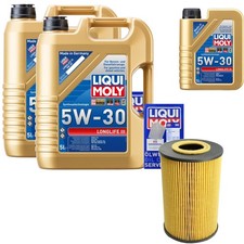 Denckermann Filtre à Huile Liqui Moly Longlife 5W-30 11L pour Mercedes Classe M