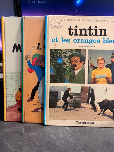 Lot tintin anciens - tintin,