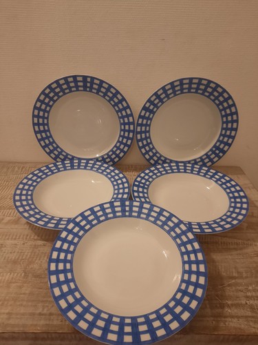 Assiettes creuses en - 5,