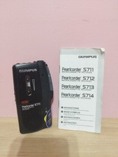 Lecteur enregistreur Microcassette Dictaphone Olympus Pearlcorder S711