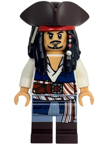 Lego captain jack sparrow - captain,