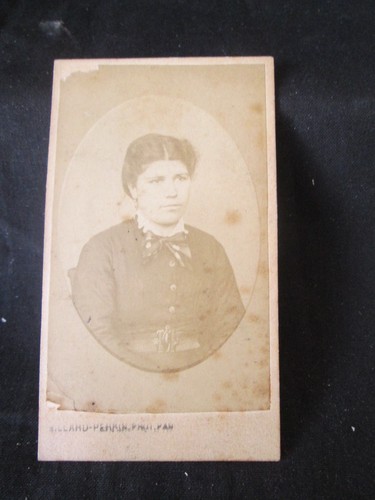 Photo cdv jeune femme - cdv,