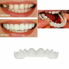 2x Silicone Protection Simulation Dent Blanche Blanchiment Dentaire Cosmétique