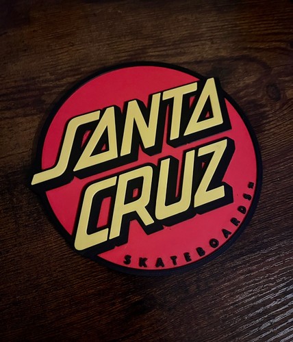 Enseigne santa cruz logo - santa,