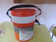 Set à Pic-nic, cantine, forme baril Années 60 Quattro Elle Italy