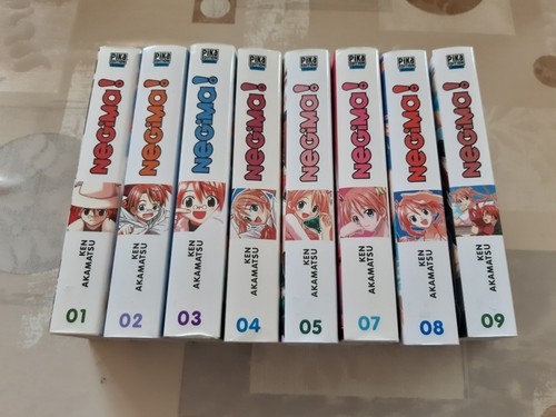 Lot mangas negima - 8,
