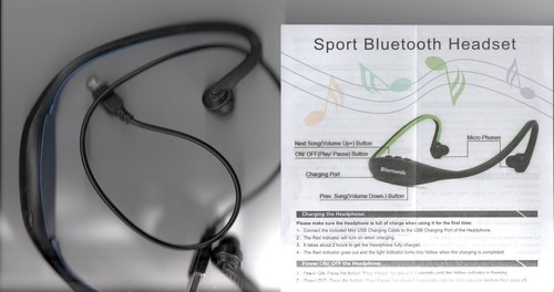 Casque sport bluetooth - casque,