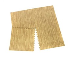 X Tapis Puzzle Eva Effet Bois Tapis De Jeu Salle De Sport Maison 60X60 4Pcs Idée