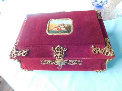Ancien coffret lettre - ancien, à